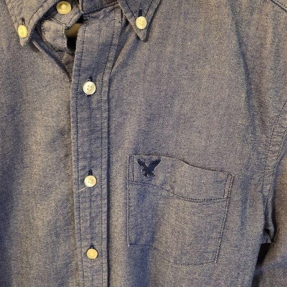 American Eagle Boys Button Down Shirt - Picture 2 of 6
